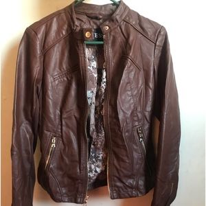 Guess faux leather jacket.
